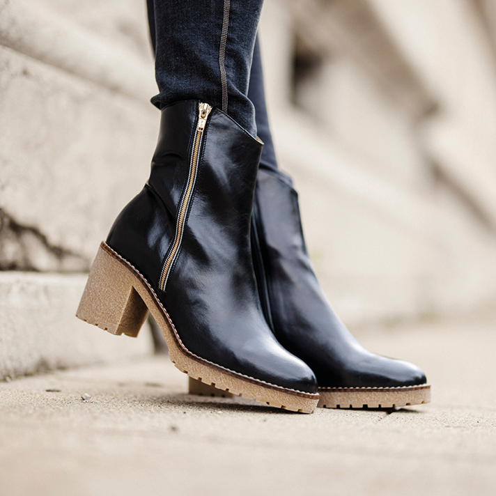 Boots Léonie noir