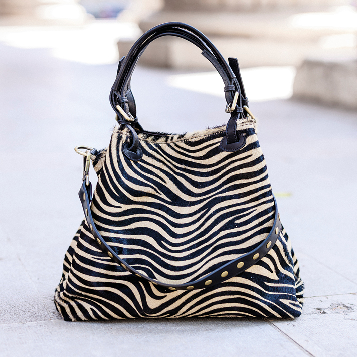 Cabas Sally zèbre