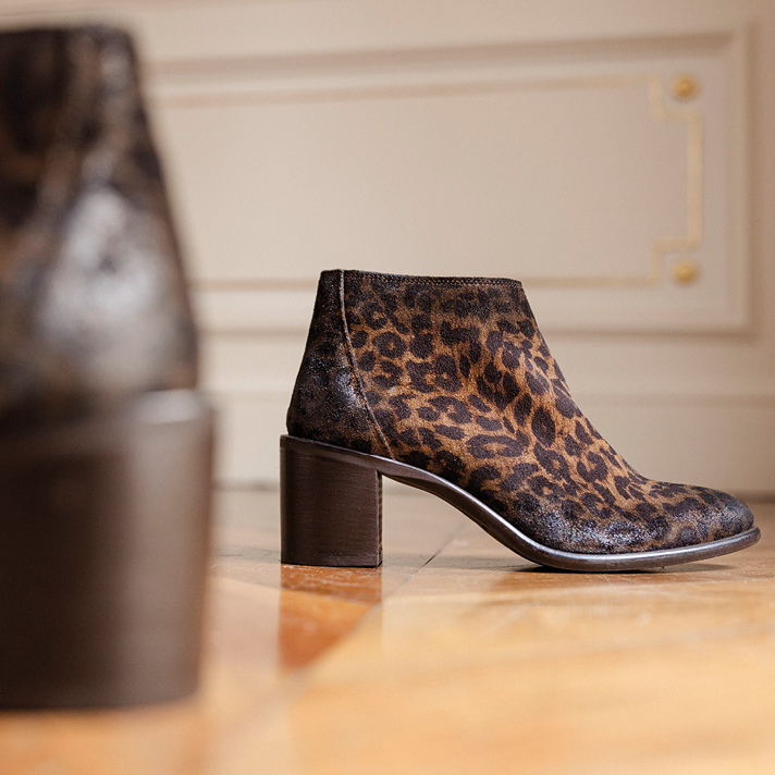 Boots Marianne léop