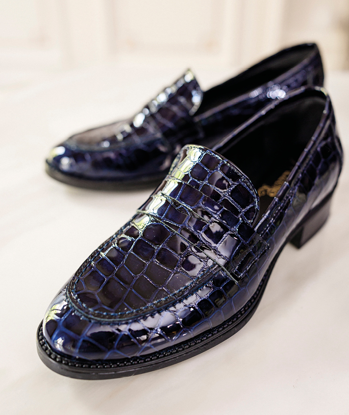 Mocassins Thelma bleu