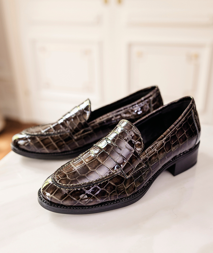 Mocassins Thelma vert