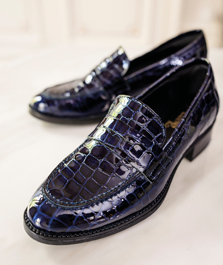 Mocassins Thelma bleu