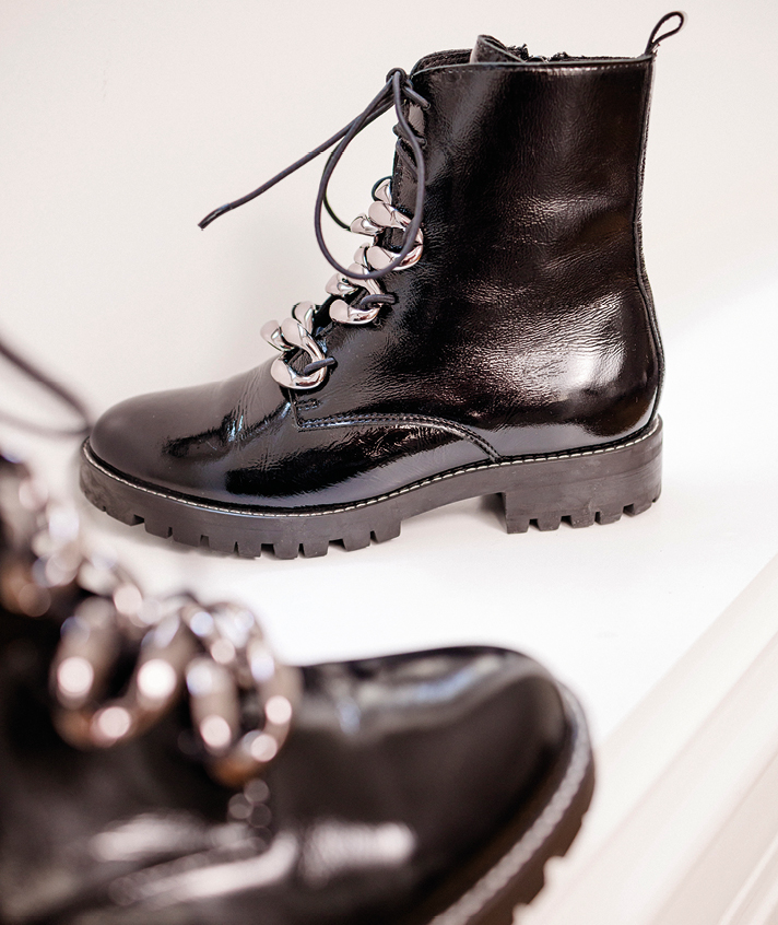 Bottines Clara verni