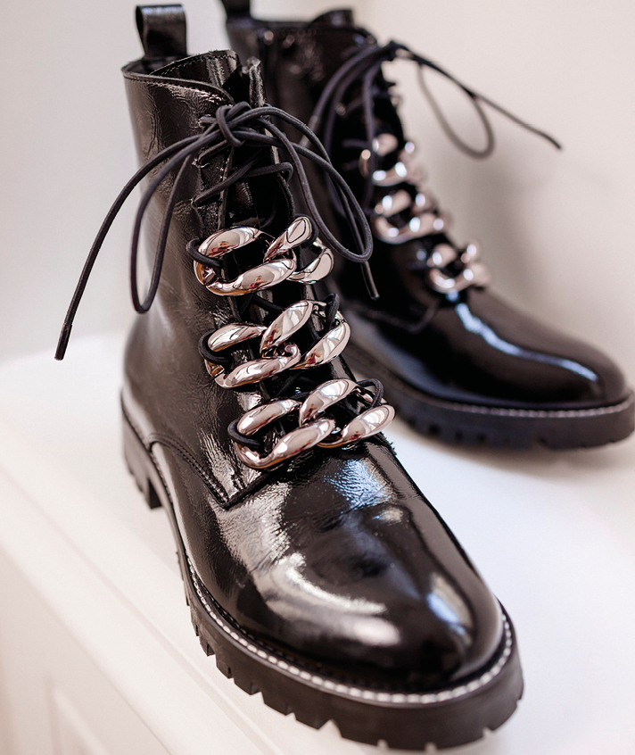 Bottines Clara verni