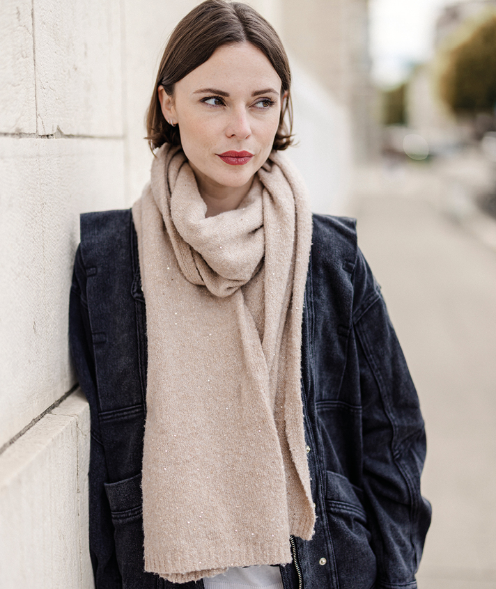 Foulard Isla beige
