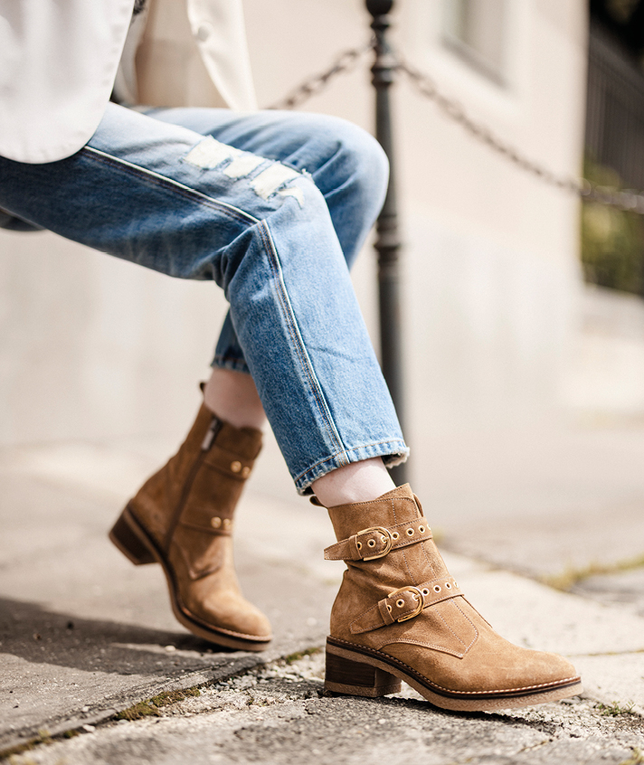 Boots Holly nubuck taupe