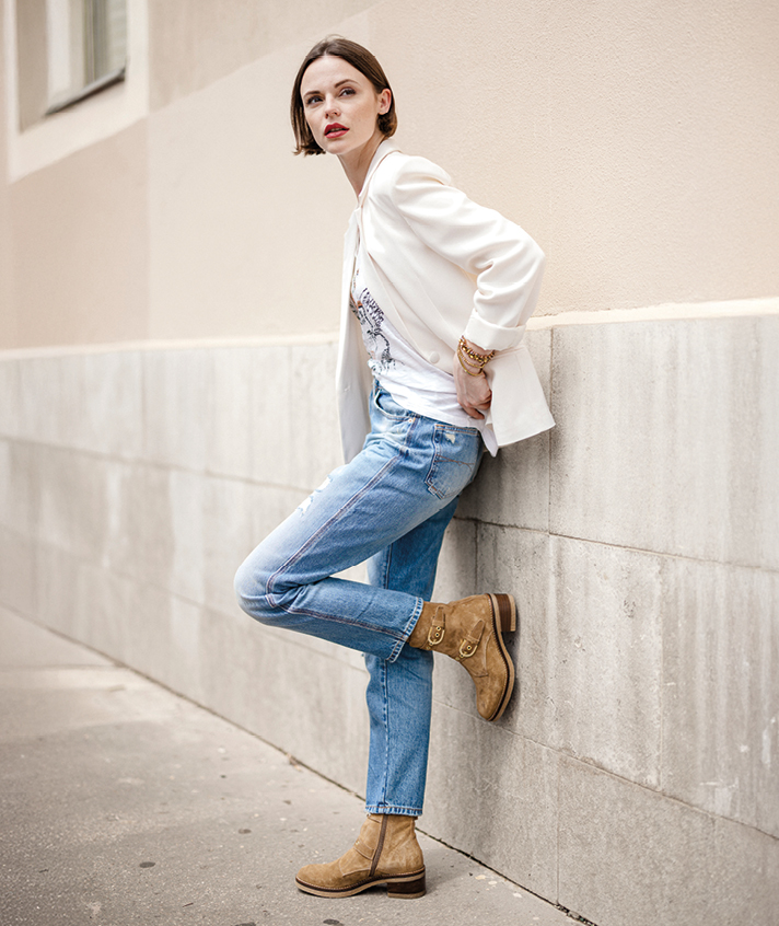 Boots Holly nubuck taupe