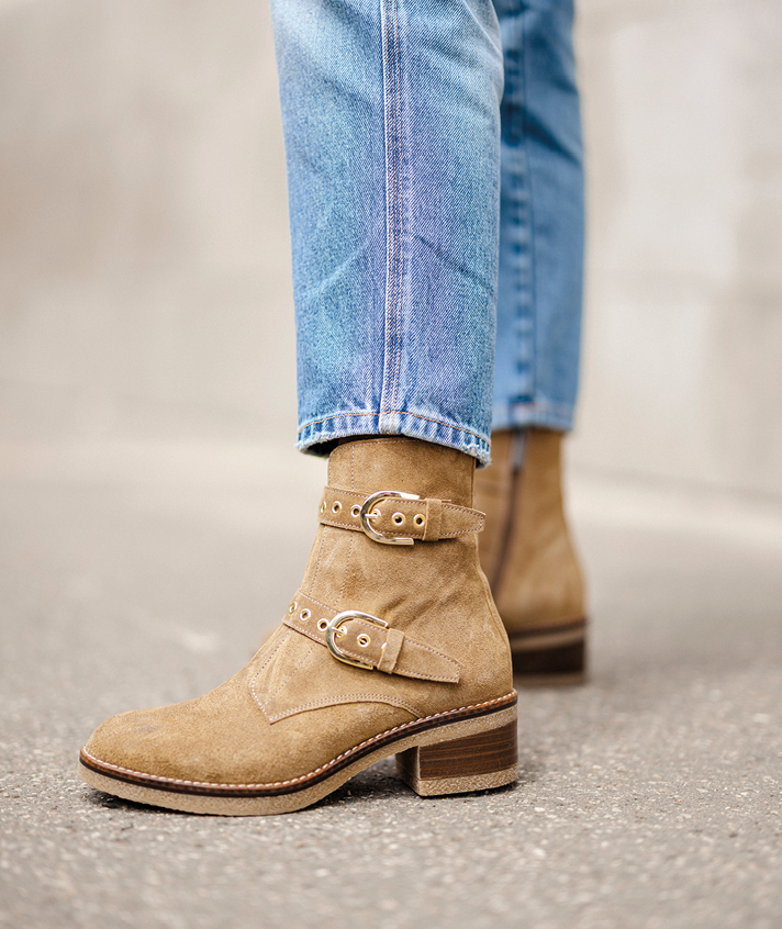 Boots Holly nubuck taupe