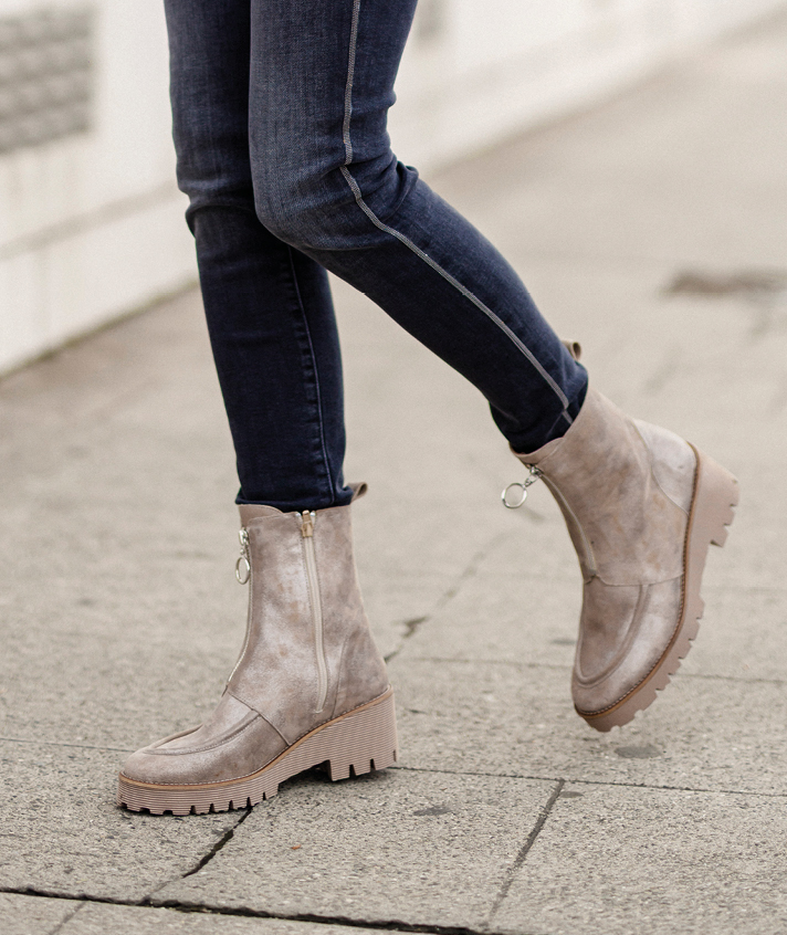 Boots Joanne taupe
