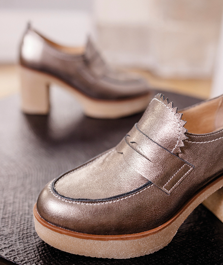 Mocassins Lalie bronze