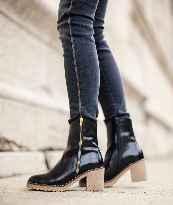 Boots Léonie noir